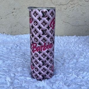 Barbie Skinny Tumbler 20oz stainless steel